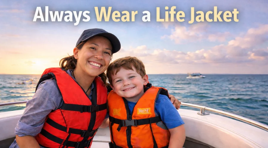 Always Wear a Life Jacket 