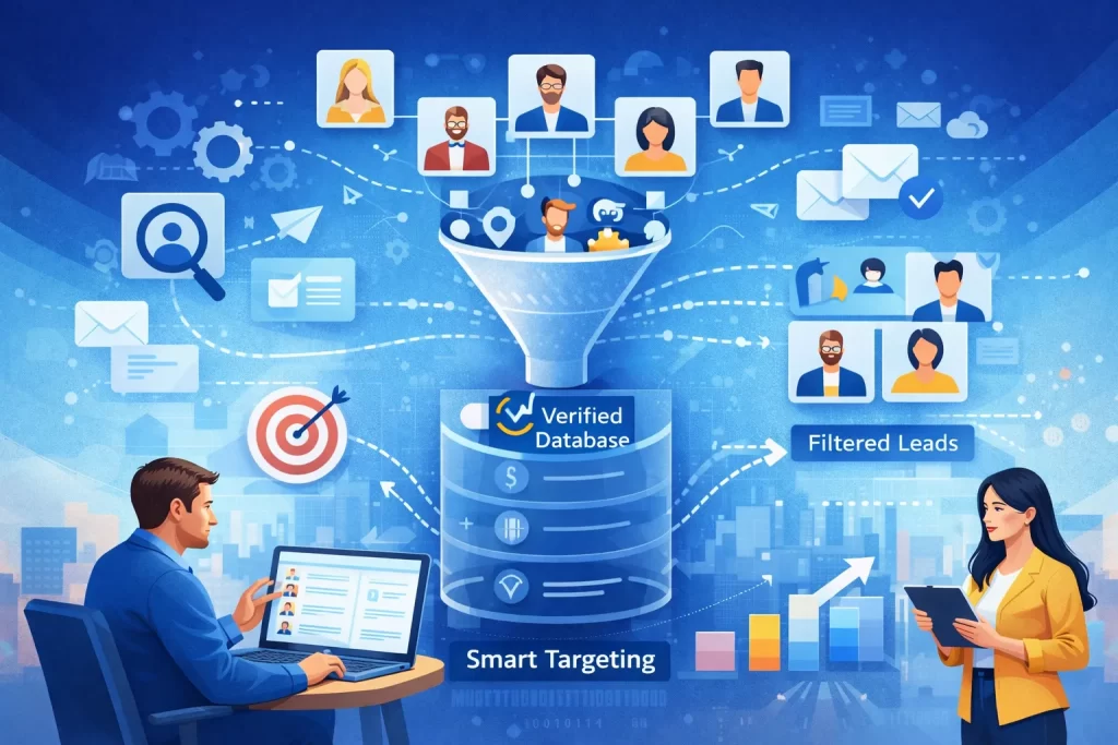 Smart targeting for sales professionals