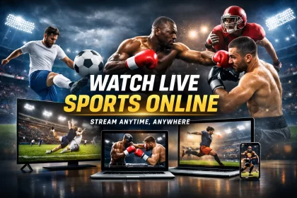 Watch live sports anytime, anywhere