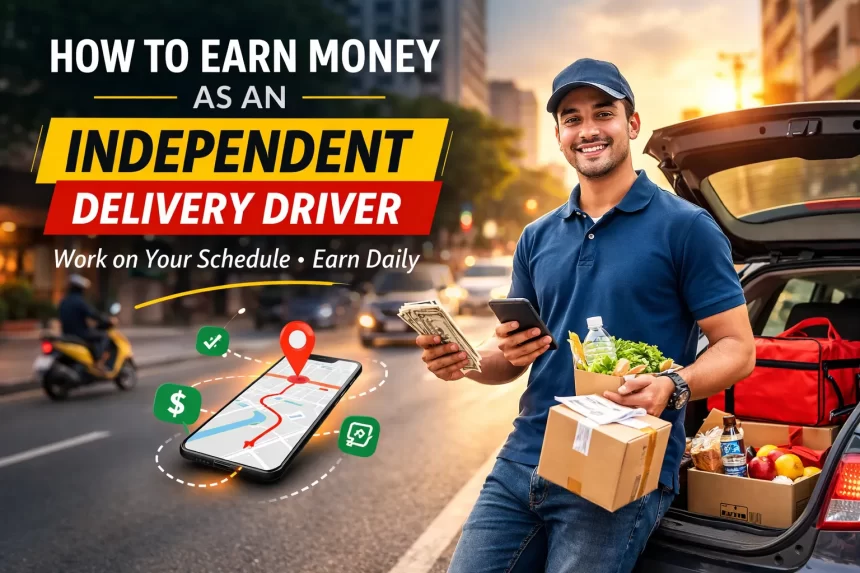 Earning money as an independent driver