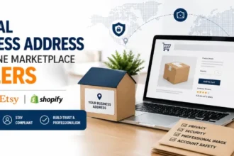 Virtual Business Address for Online Marketplace Sellers