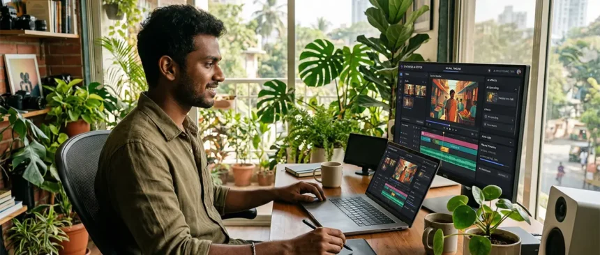 Indian creator using free AI productivity tools in 2026.