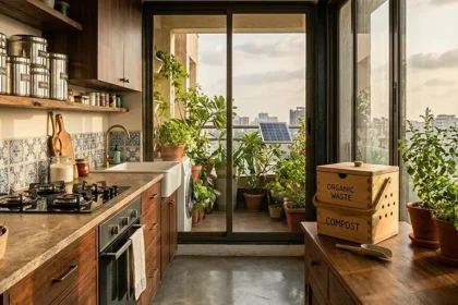 Minimalist zero-waste Indian kitchen setup for 2026.