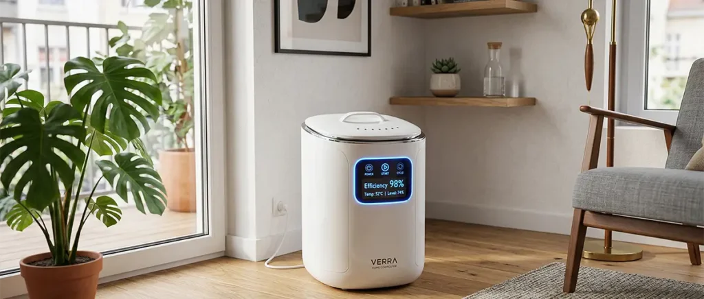 AI-powered smart composter for urban Indian apartments.