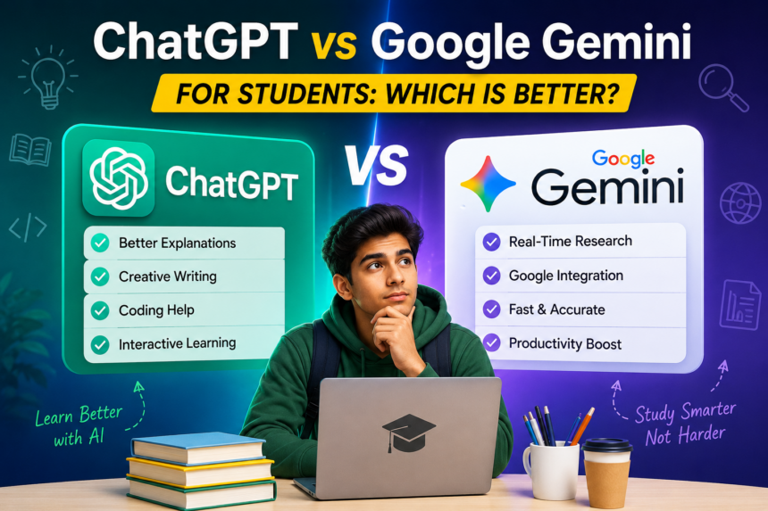 ChatGPT vs Google Gemini for students