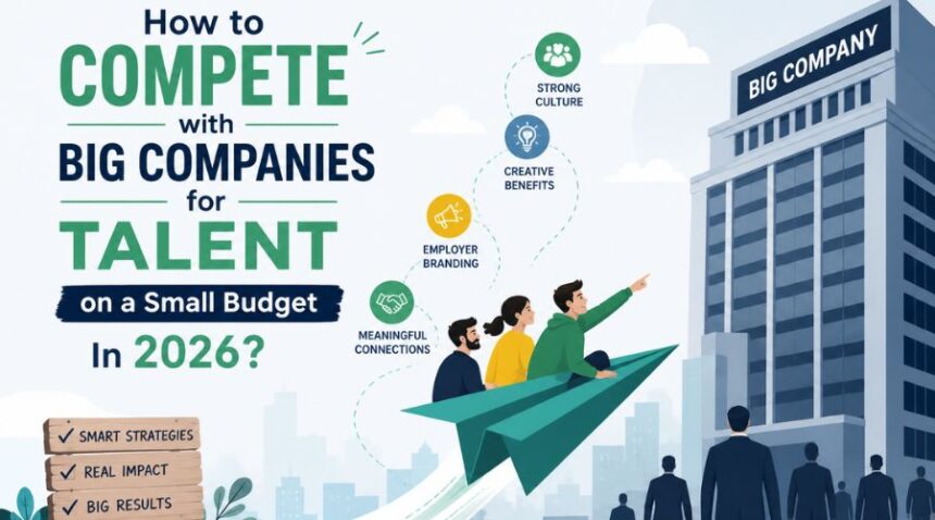 How to Compete with Big Companies for Talent on a Small Budget In 2026
