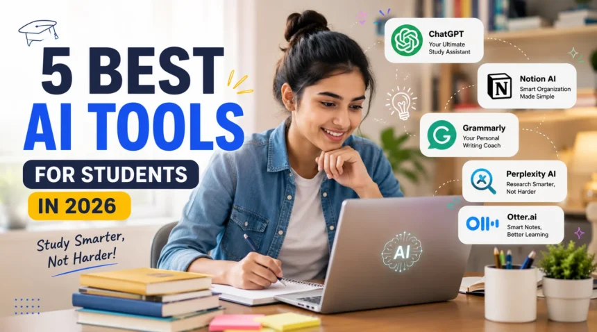 5 Best AI Tools for Students In 2026