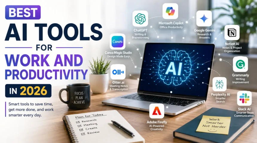Best AI Tools for Work and Productivity in 2026