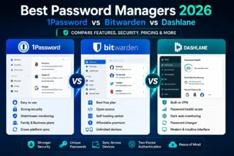 Best password managers comparison 2026