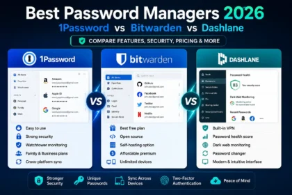 Best password managers comparison 2026