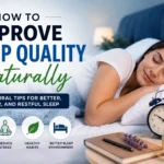 Improve your sleep naturally tips