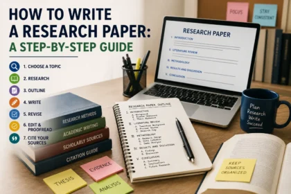 Step-by-step research paper guide