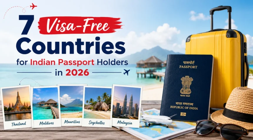 7 Visa-Free Countries for Indian Passport Holders in 2026