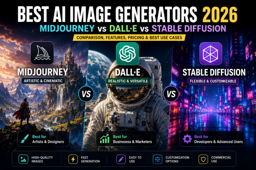 Best AI image generators comparison 2026