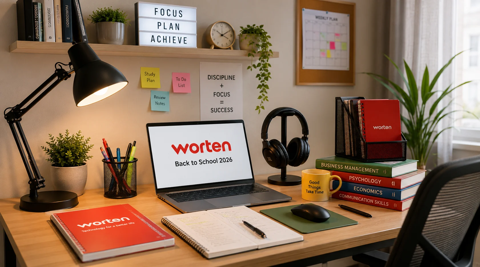 How To Build A Productive Study Setup With Worten