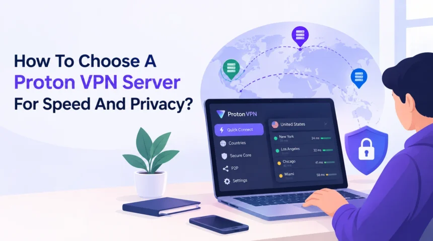 How To Choose A Proton VPN Server For Speed And Privacy